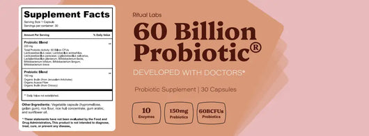 Digestive Enzymes + 60 Billion Probiotic Bundle