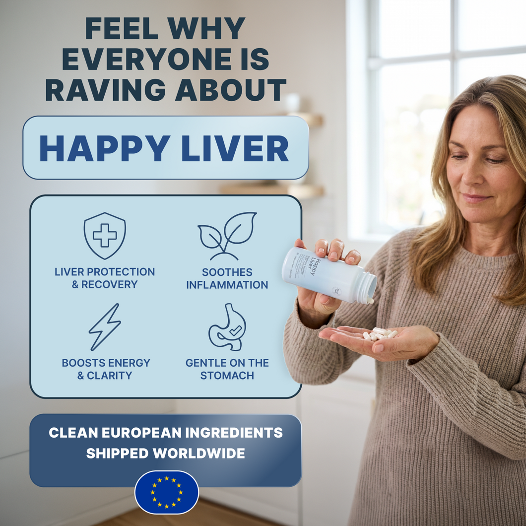 Happy Liver - European Pharmaceutical Liver Protection by Ritual Labs