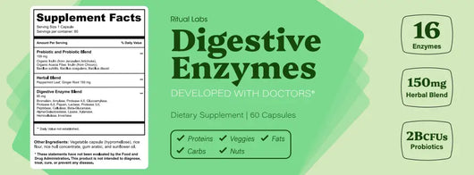 Digestive Enzymes + 60 Billion Probiotic Bundle